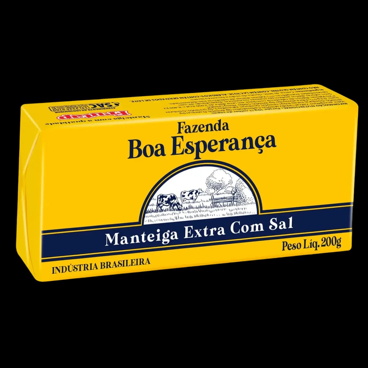 MANTEIGA FAZENDA BOA ESPERANCA TABLETE 200G