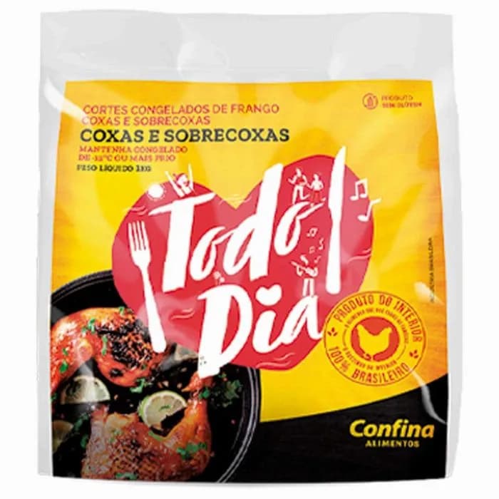 COXAS E SOBRECOXAS CONFINA 1KG