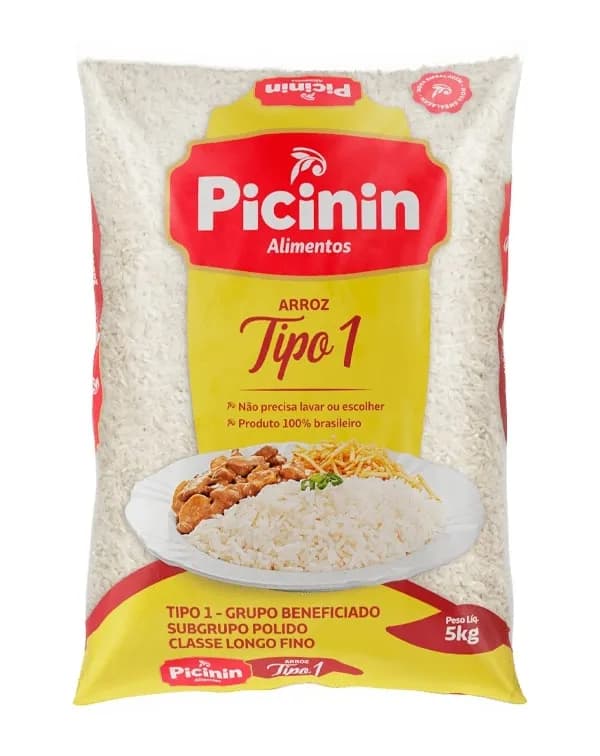 ARROZ PICININ 5KG TP1