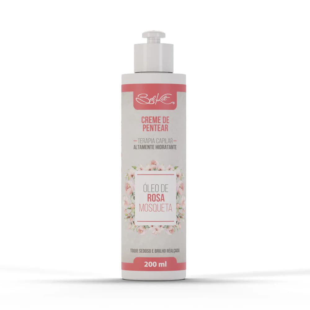 CREME PENTEAR BEL KIT 200ML OLEO ROSA MOSQUETA