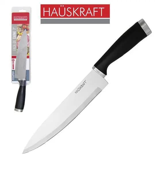 FACA CARNE INOX HAUSKRAFT 7