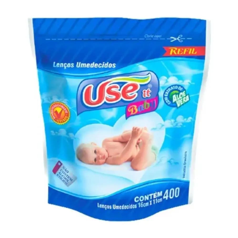 LENCOS UMEDECIDOS NATURE BABY REFIL C400