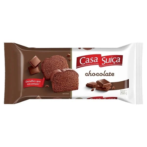 BOLO CAFE MANHA 250G CHOCOLATE