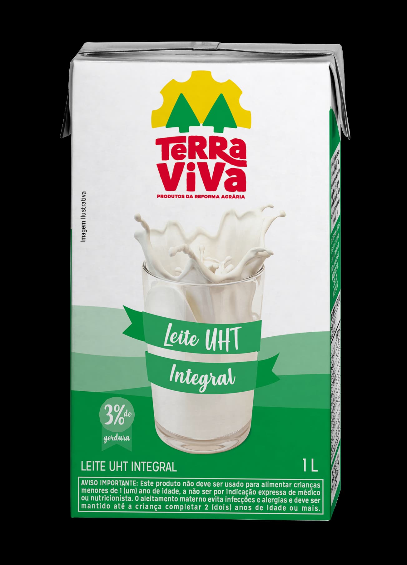 LEITE TERRA VIVA INTEGRAL 1L