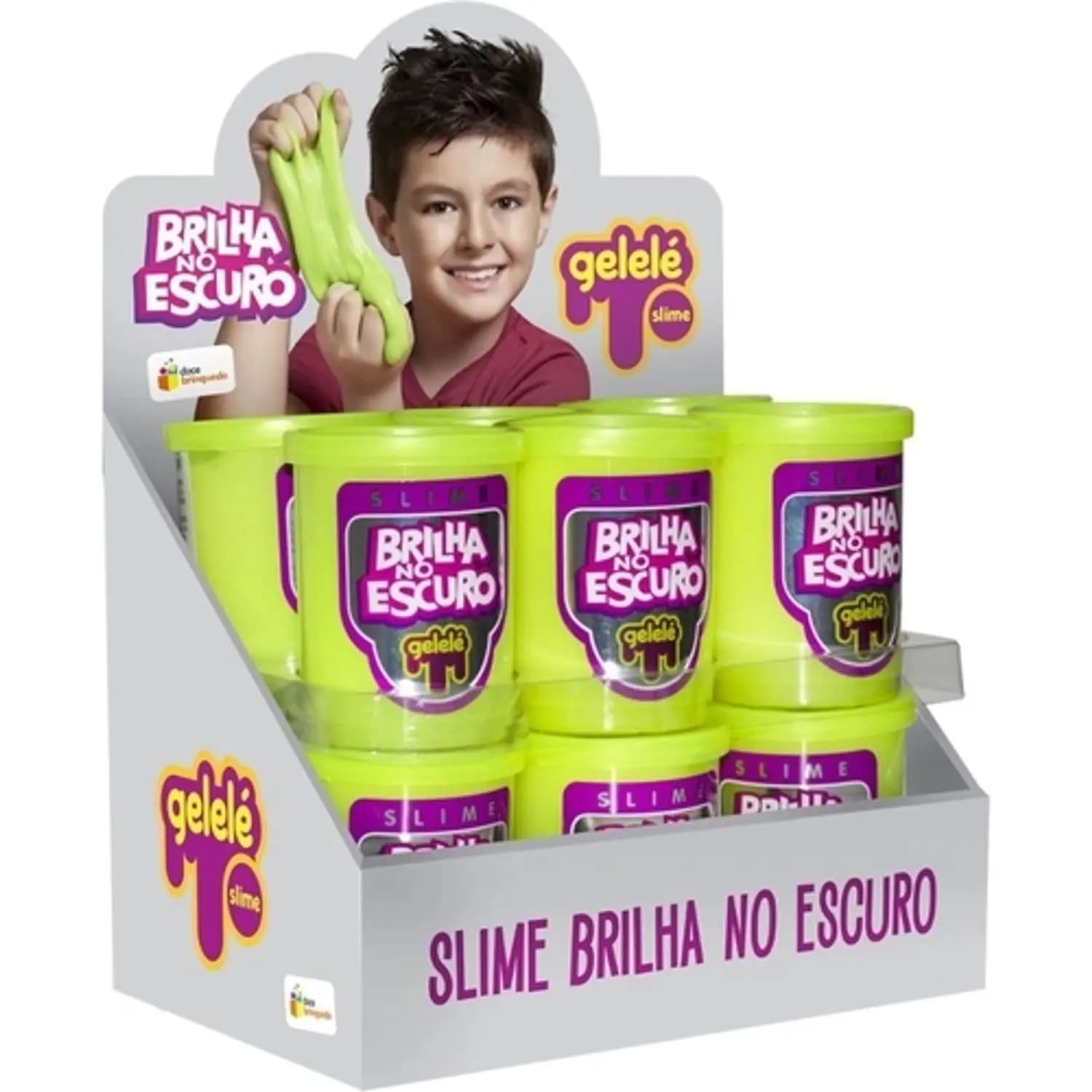 SLIME GELELE BRILHA NO ESCURO 110G