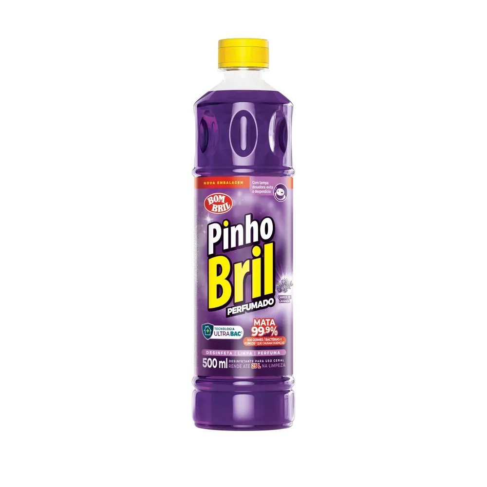 DESINFETANTE PINHO BRIL 500ML LAVANDA