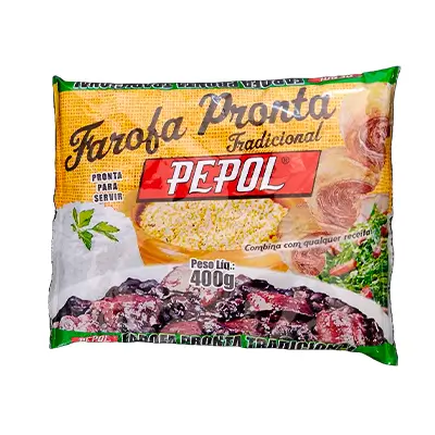 FAROFA PRONTA PEPOL 400G TRADICIONAL