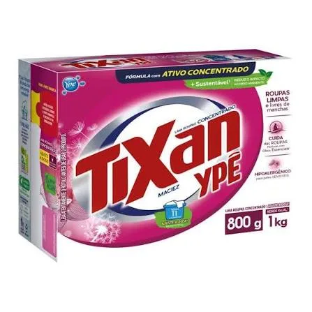 LAVA ROUPAS PO TIXAN YPE 800GR MACIEZ CX