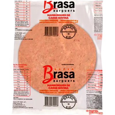 HAMBURGUER BRASA BURGUER 56G