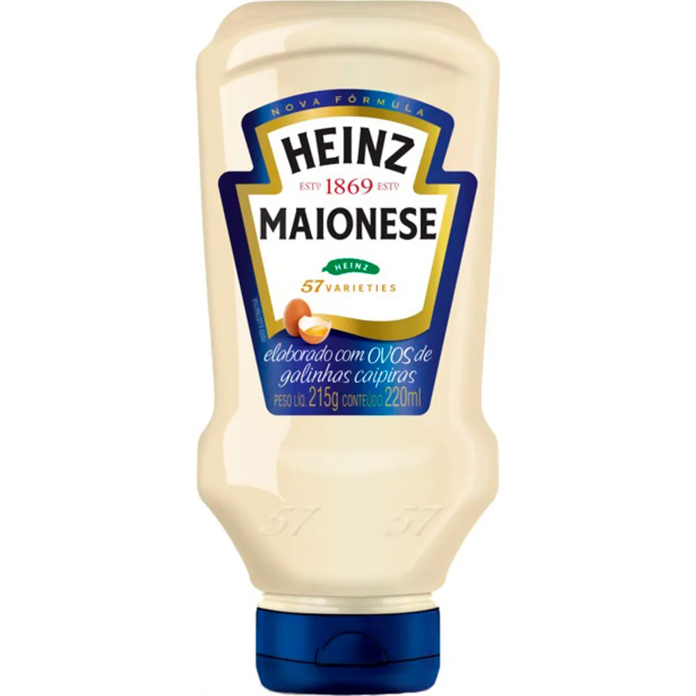 MAIONESE HEINZ 215G
