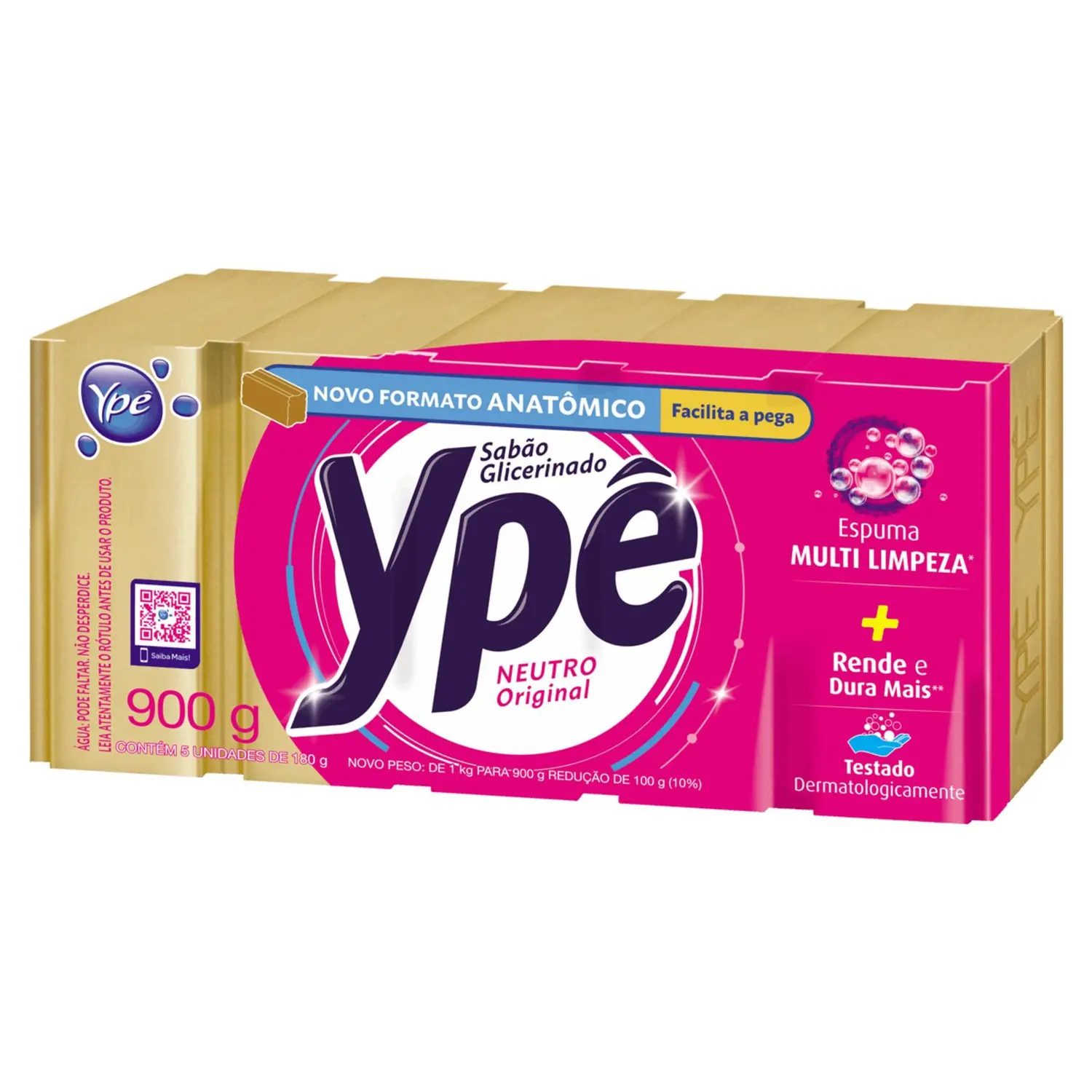 SABAO EM BARRA YPE 900G NEUTRO 