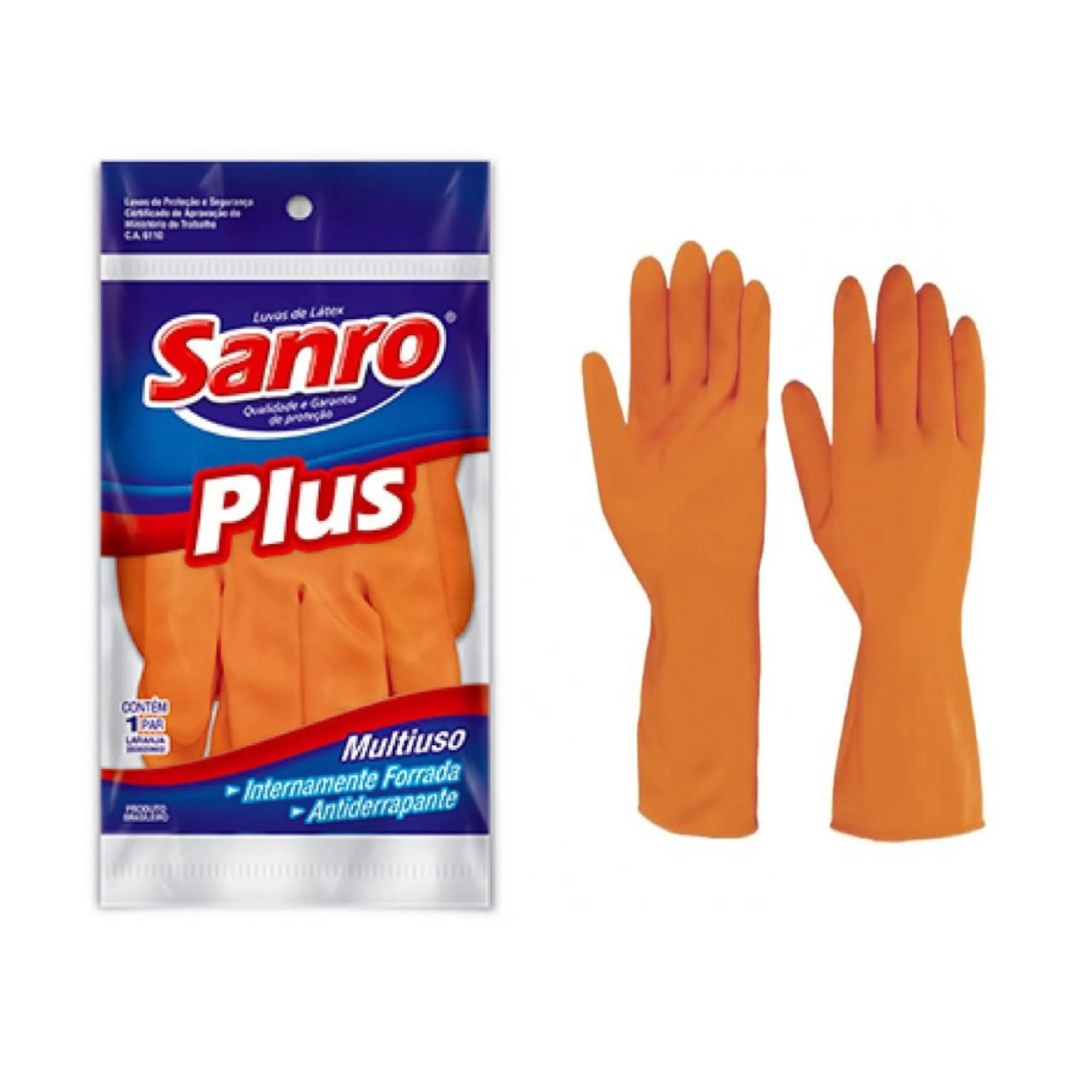 LUVAS LATEX SANRO PLUS G