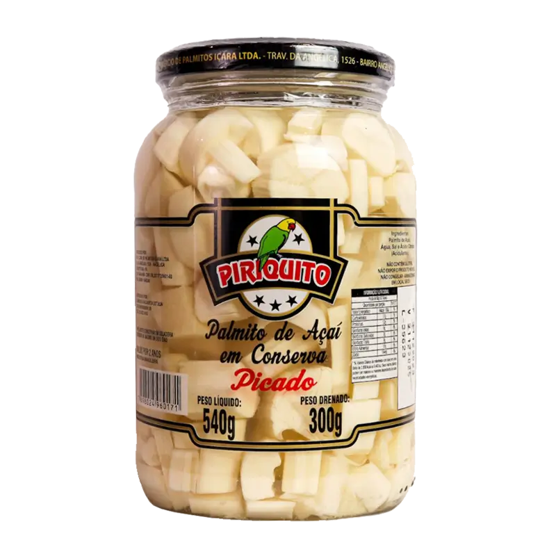 PALMITO ACAI PIRIQUITO 300G PICADO