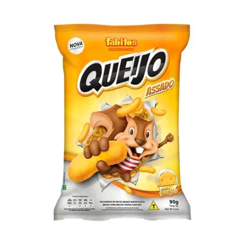 SALGADINHO FABITOS 90G QUEIJO
