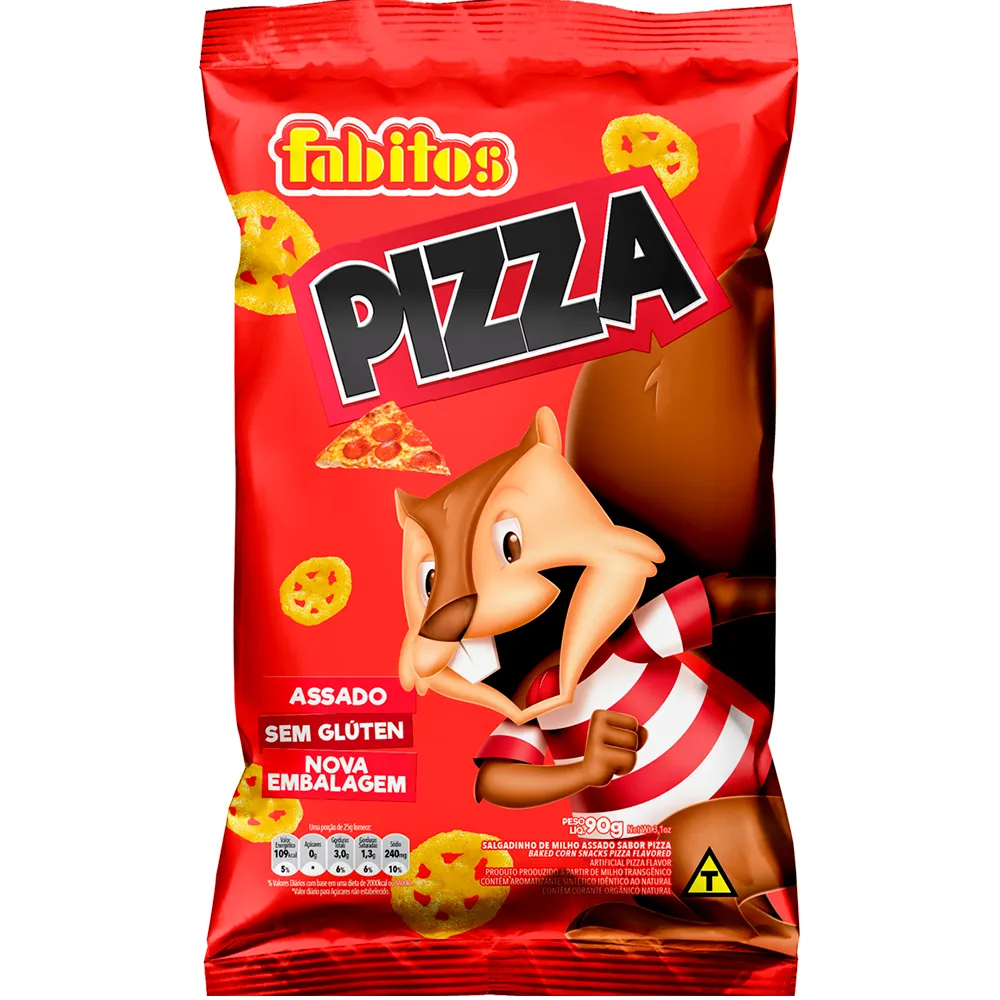 SALGADINHO FABITOS 90G BACON