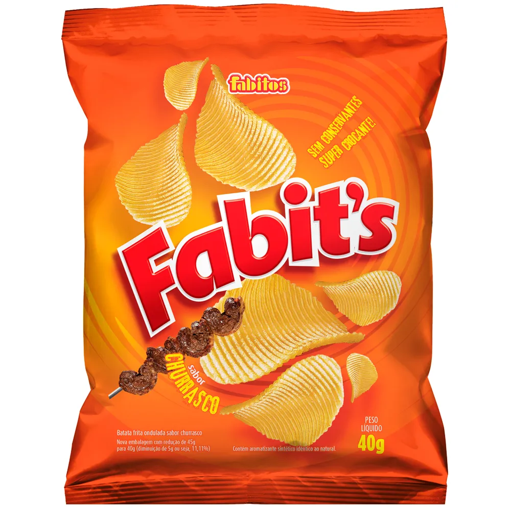 BATATA FABITOS 40G CHURRASCO