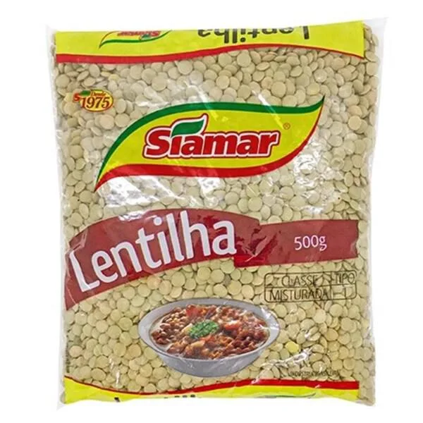 LENTILHA SIAMAR 500G