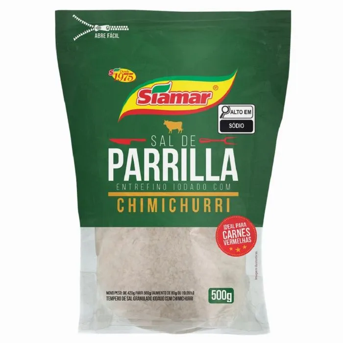 SAL DE PARRILLA CHIMICHURRI SIAMAR 420G