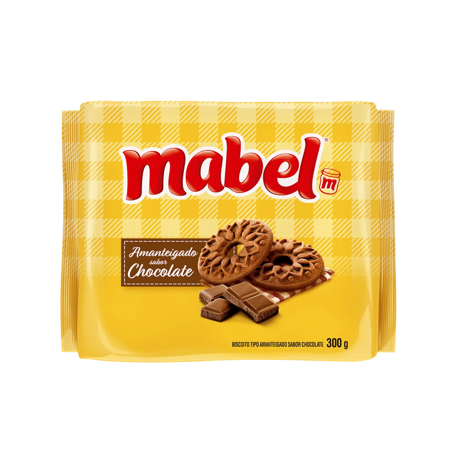 BISC MABEL AMANTEIGADO 300G CHOCO