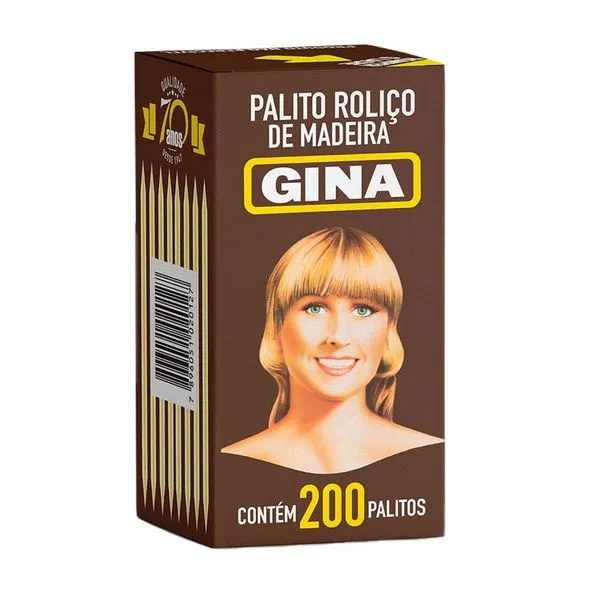 PALITO MADEIRA GINA 100UN