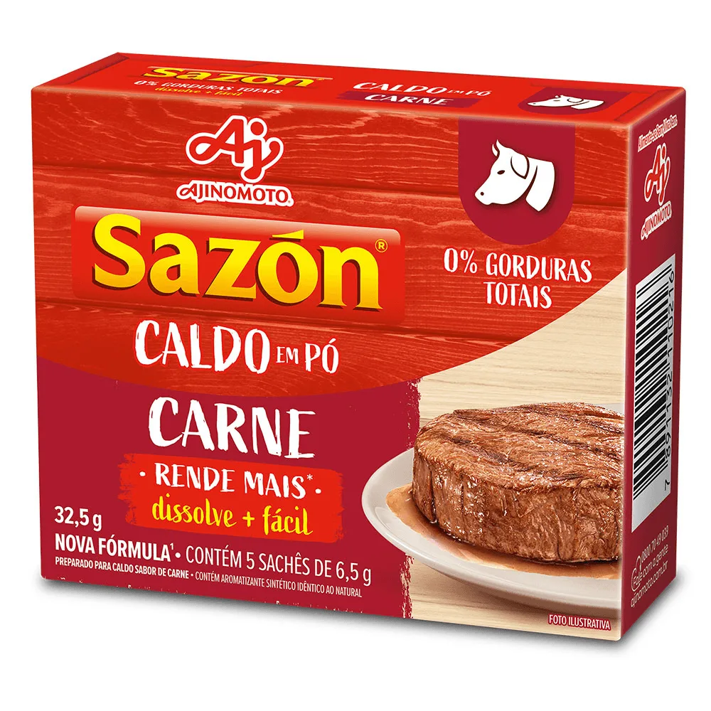 CALDO SAZON 32,5G CARNE