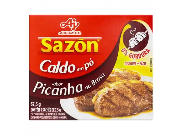 CALDO SAZON 32,5G PICANHA NA BRASA
