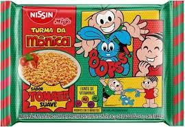 MACARRAO INSTANT NISSIN 85G T MONICA TOMATE SUAVE