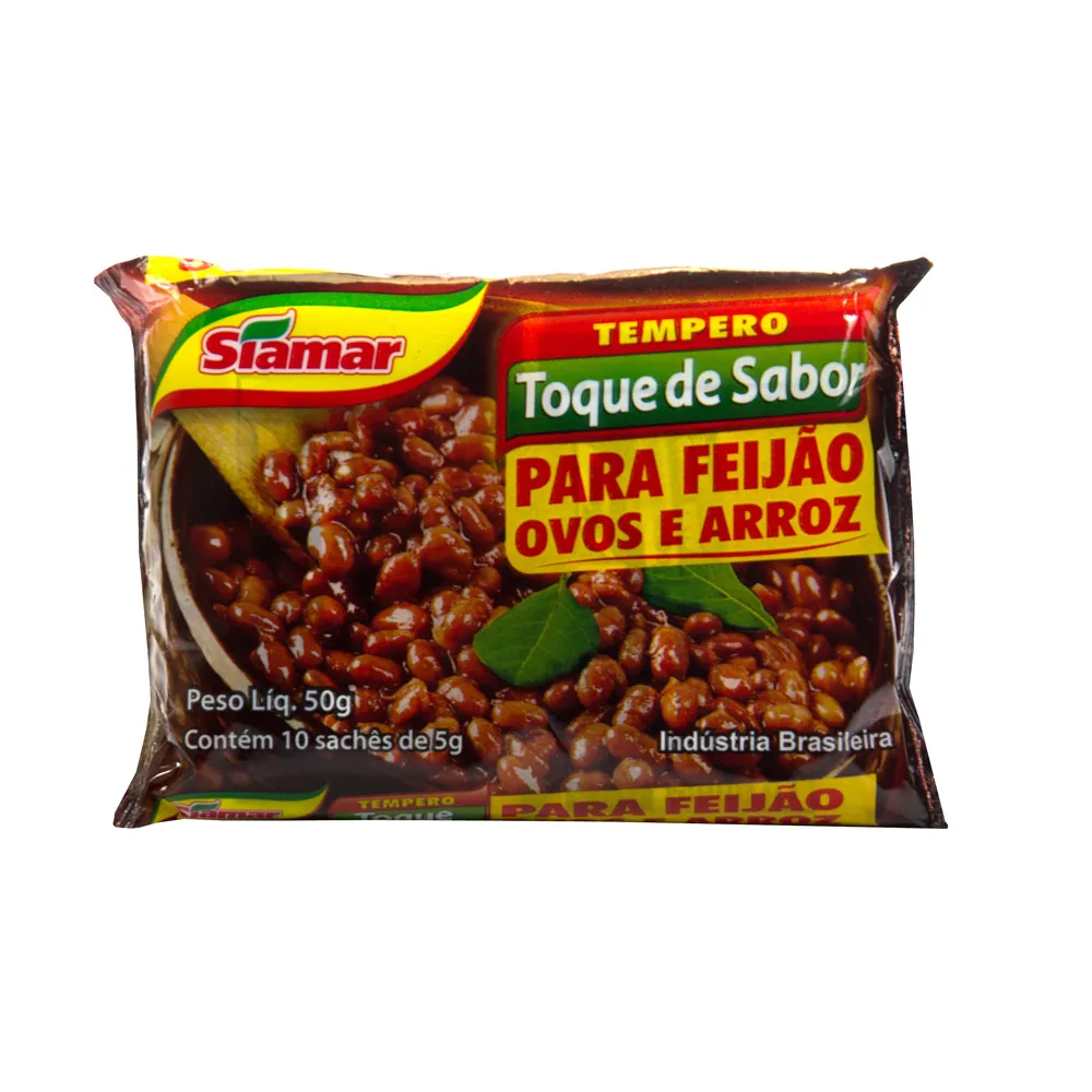 TEMPERO TOQUE SABOR SIAMAR 50G FEIJAO 