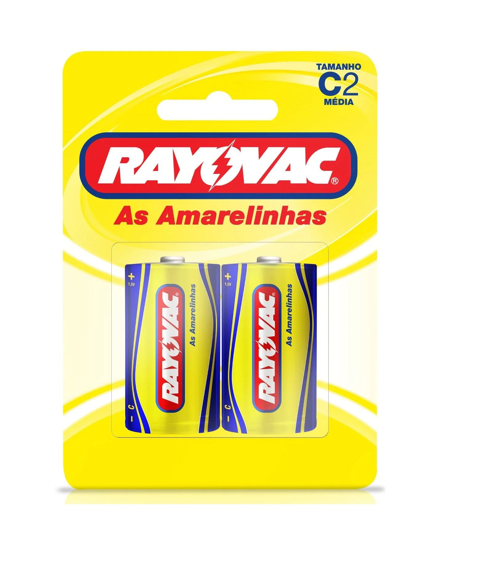 PILHA RAYOVAC AMARELINHA AA C4