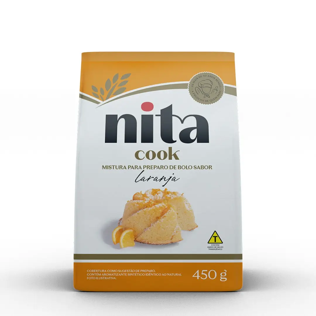 MISTURA BOLO D BENTA 450G LARANJA