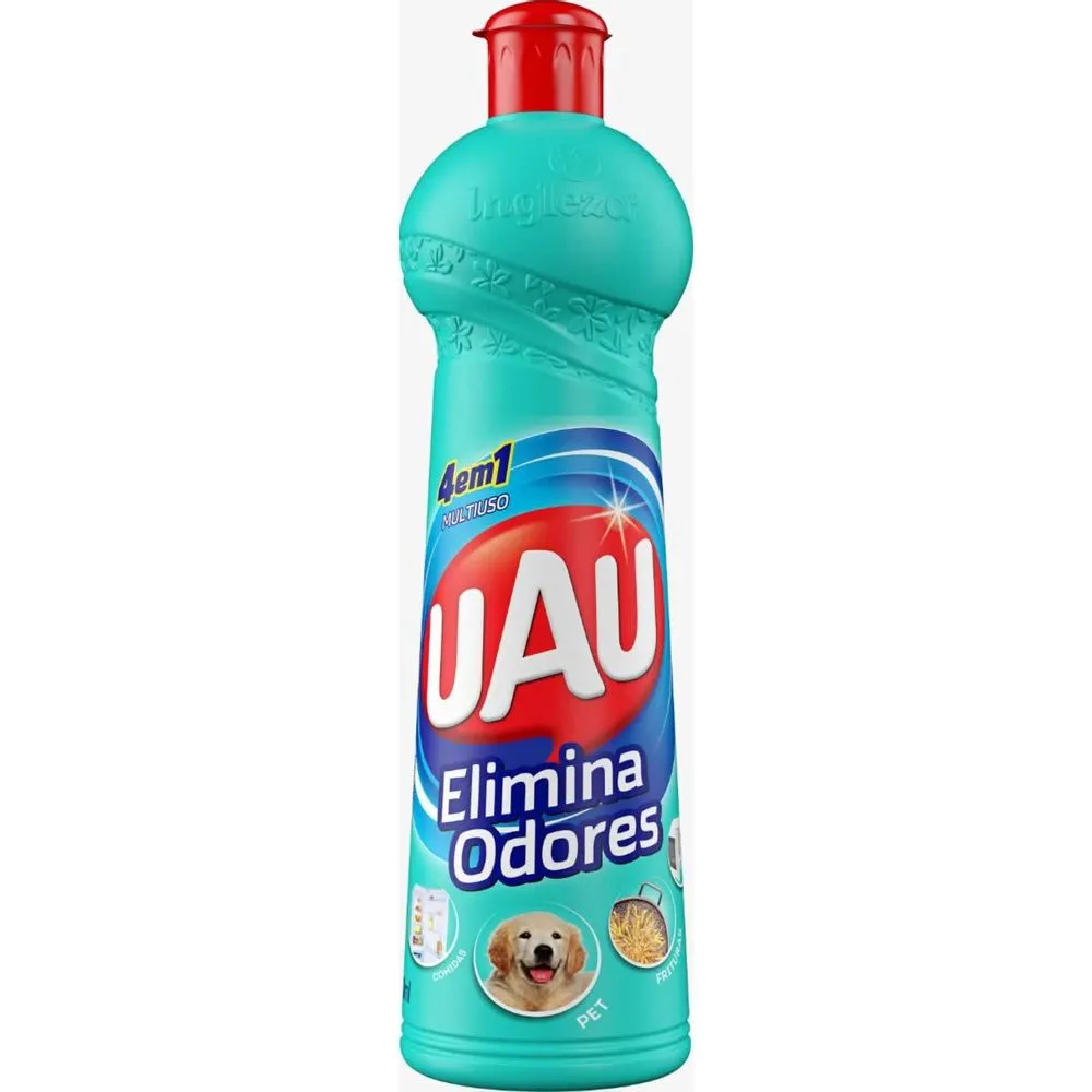 LIMPADOR MULTIUSO UAU 500ML ELIMIN ODORES