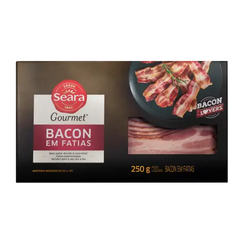 BACON FATIAS SEARA GOURMET 250G