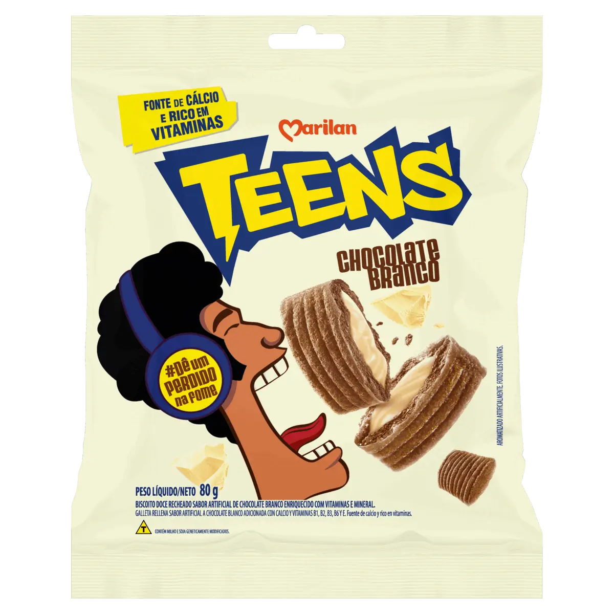 BISC MARILAN TEENS 80G CHOC BCO