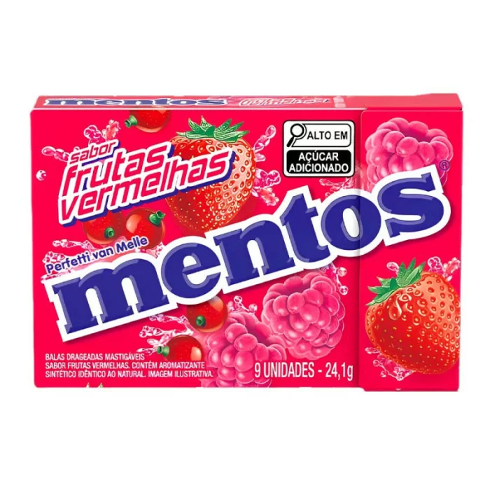 DROPS MENTOS 37,5 G FRUTAS VERMELHAS
