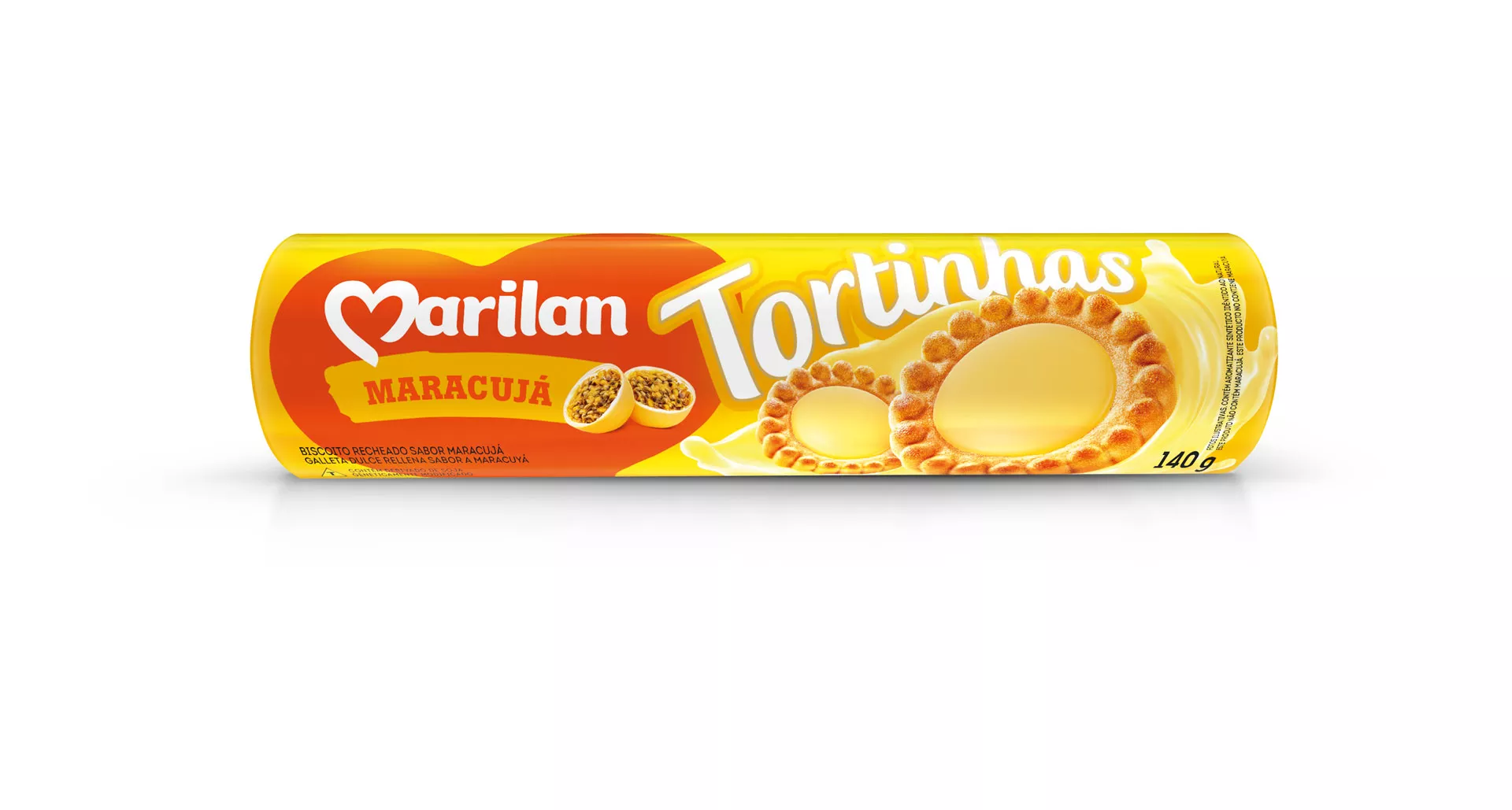 BISC MARILAN TORTINHAS 140G CHOCOLATE