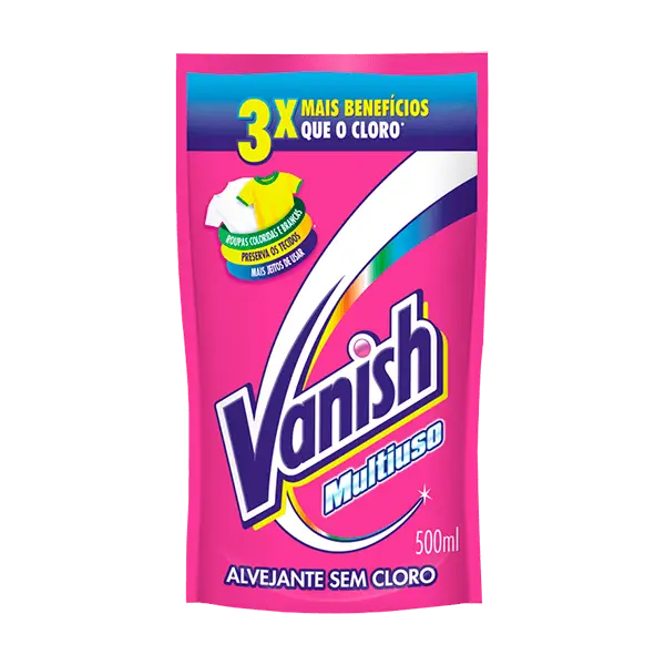 ALVEJANTE VANISH SEM CLORO 500ML REFIL