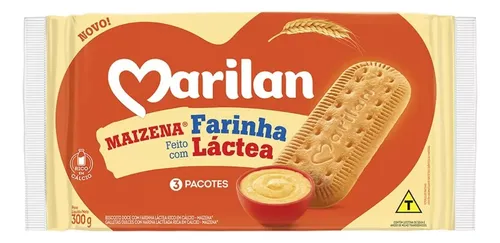 BISC MARILAN MAIZENA 300G FARINHA LACTEA