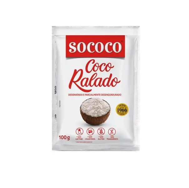 COCO RALADO SOCOCO 100G