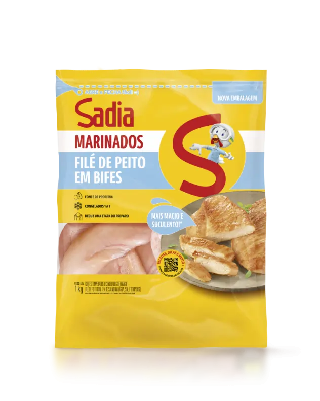 FILE DE FRANGO MARINADO KG