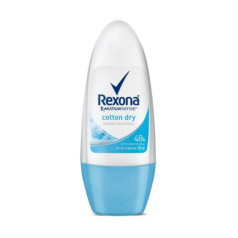 DESODORANTE ROLL ON REXONA 50ML COTTON