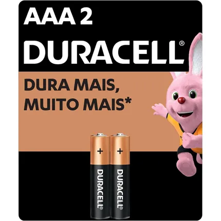 PILHA DURACELL AAA C2