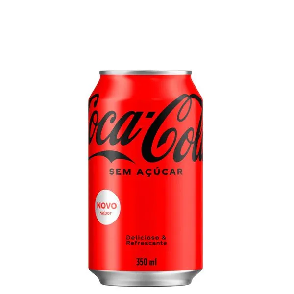 REFRIG COCA COLA SEM ACUCAR 350ML