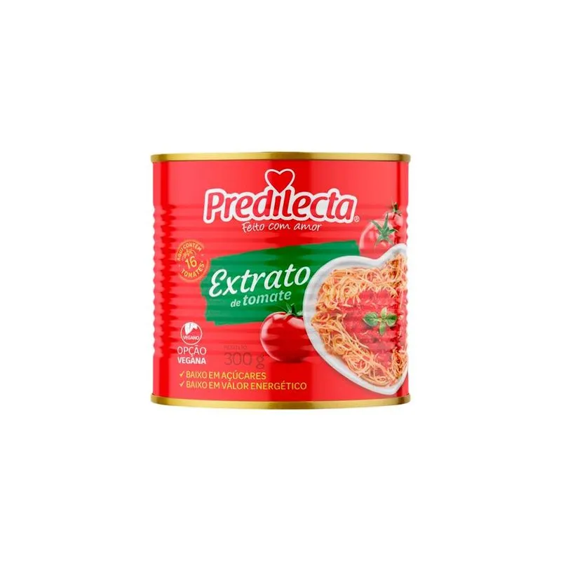 EXTRATO TOMATE PREDILECTA LATA 300G