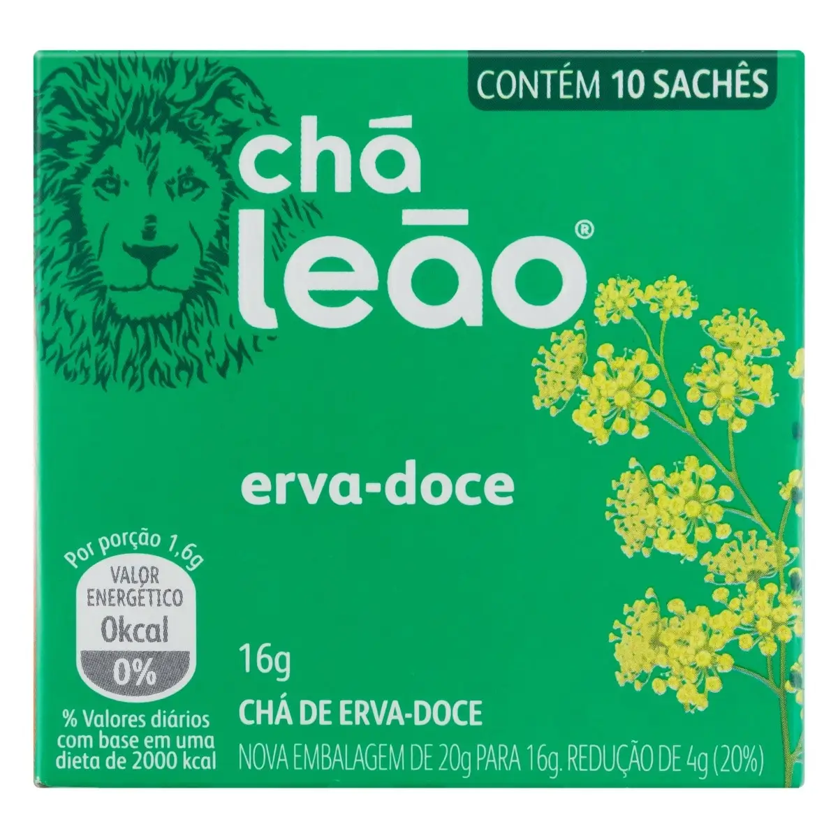 CHA LEAO 16G ERVA DOCE