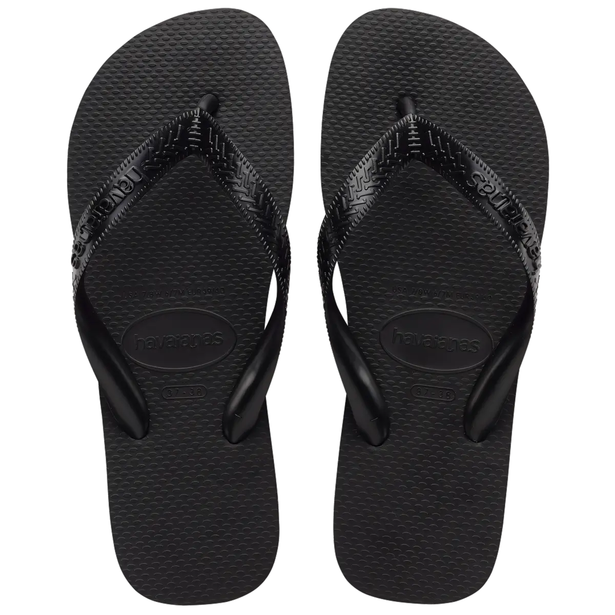 SAND HAVAIANAS TOP PRETO 37/8