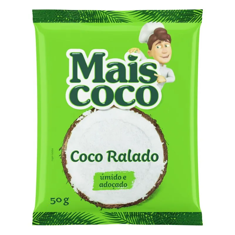 COCO RALADO MAIS COCO 50G