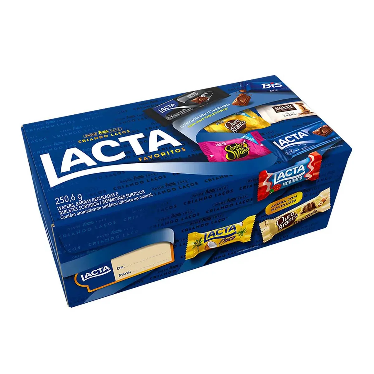 BOMBOM LACTA FAVORITOS 2506G