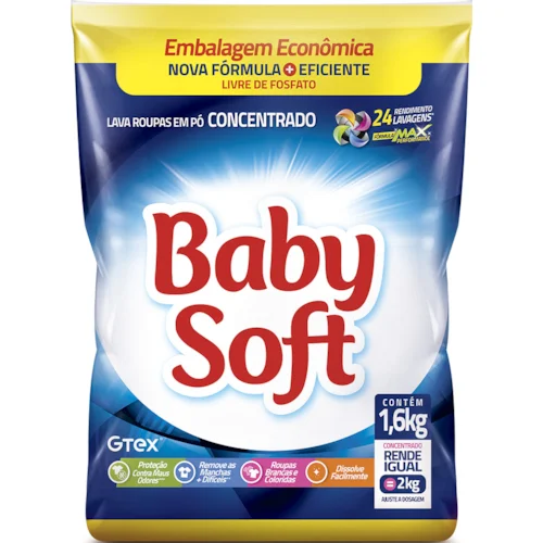 SABAO EM PO BABY SOFT SC 1,6KG