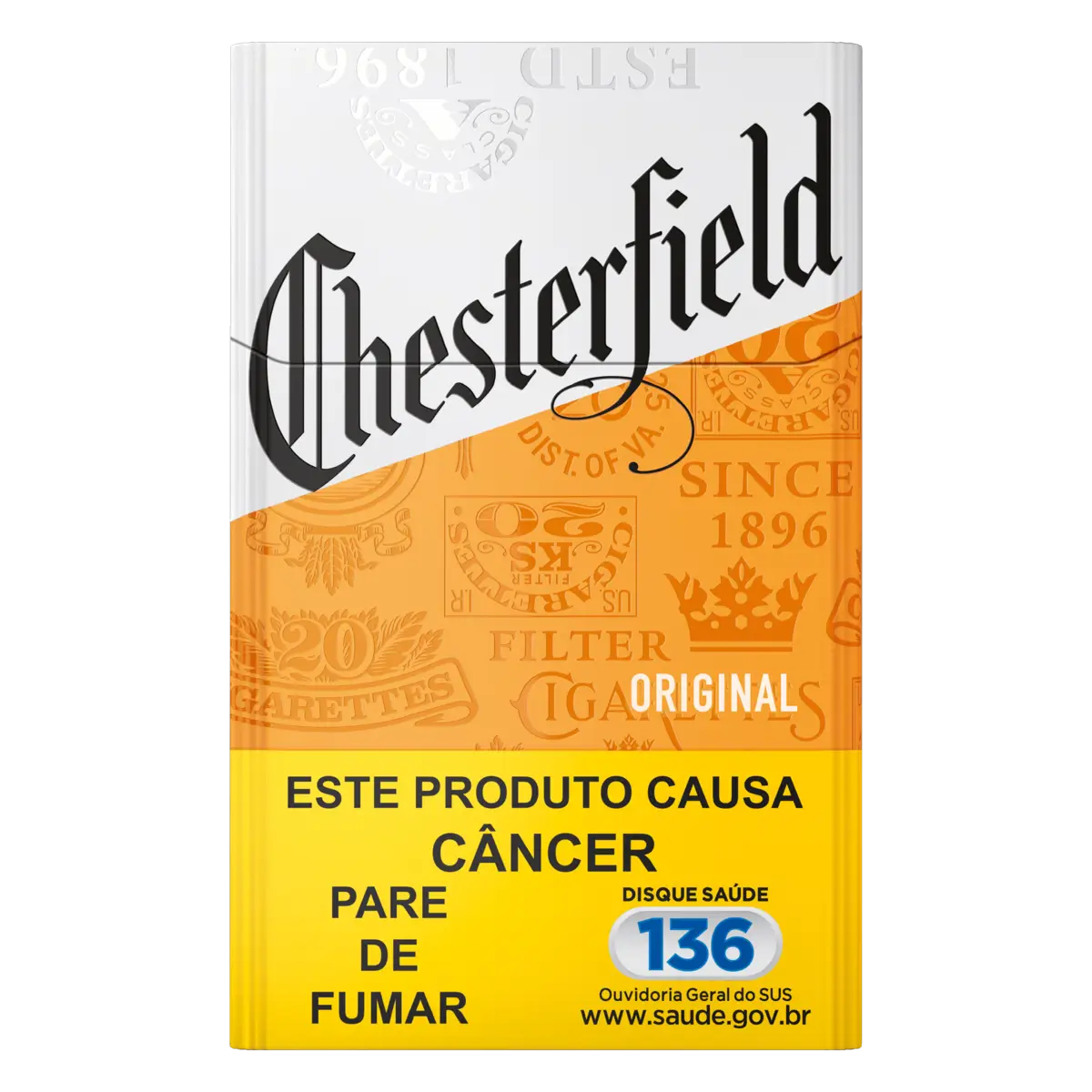 CIGARRO CHESTERFIELD ORIGINAL LABEL BOX