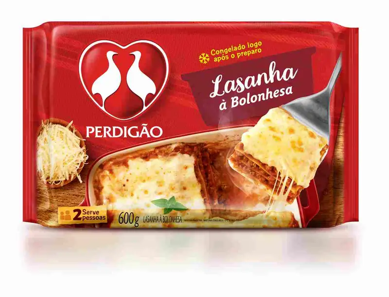 LASANHA PERDIGAO 600G BOLONHESA